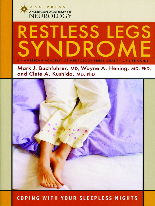 Title details for Restless Legs Syndrome by Mark J. Buchfuhrer - Available